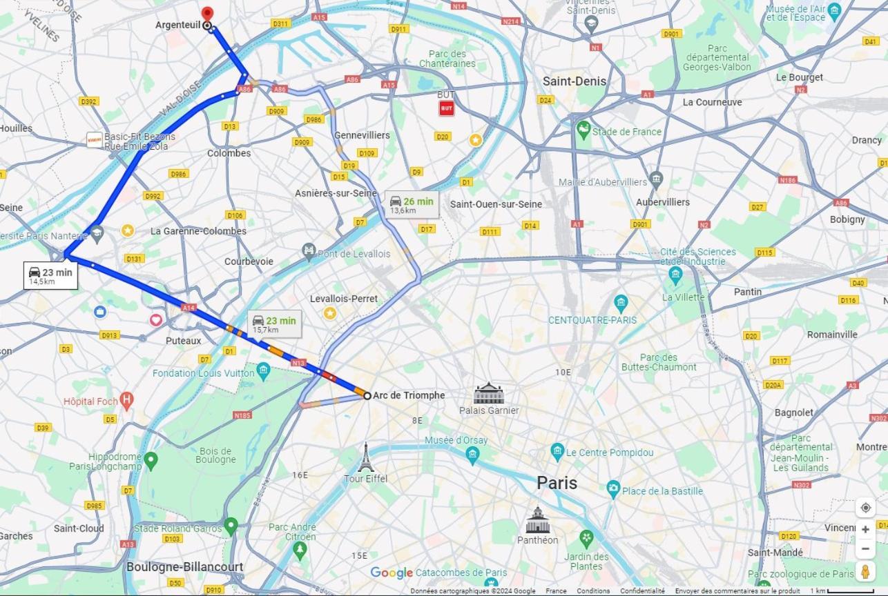Charmant Appartement A 25 Minutes De Paris. أورْجونْتُيْ المظهر الخارجي الصورة